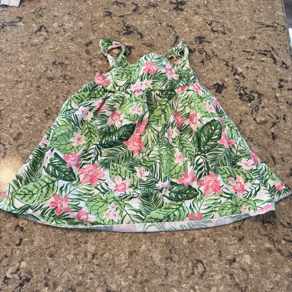 Tropical Floral Dress